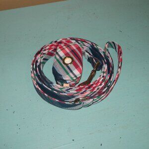 Mark & Graham Classic Patterned Dog Leash Set Hamptons Plaid (TUCK) (RR-2)